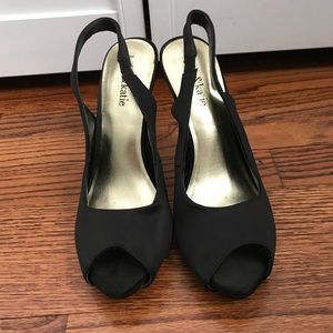 Kelly & Katie - black heels